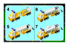 LEGO 7844 instructions page 3 – build guide
