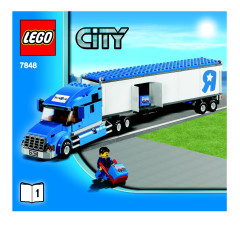 LEGO 7848 instructions page 1 – build guide