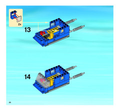 LEGO 7848 instructions page 26 – build guide