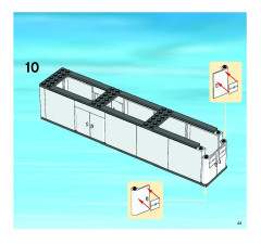 LEGO 7848 instructions page 43 – build guide