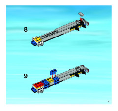 LEGO 7848 instructions page 9 – build guide