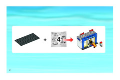 LEGO 7848 instructions page 2 – build guide