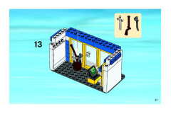 LEGO 7848 instructions page 21 – build guide