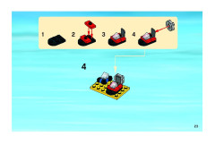 LEGO 7848 instructions page 23 – build guide