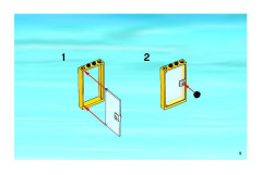 LEGO 7848 instructions page 9 – build guide
