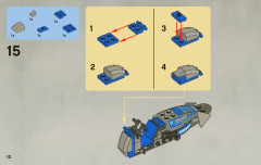 LEGO 7868 instructions page 12 – build guide