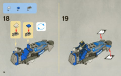LEGO 7868 instructions page 14 – build guide