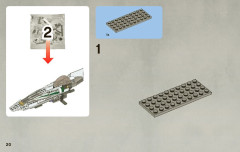 LEGO 7868 instructions page 20 – build guide