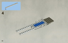 LEGO 7868 instructions page 22 – build guide