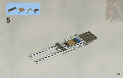 LEGO 7868 instructions page 23 – build guide