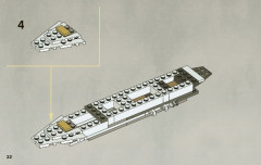 LEGO 7868 instructions page 32 – build guide
