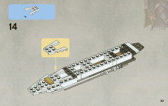 LEGO 7868 instructions page 33 – build guide
