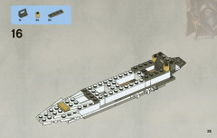 LEGO 7868 instructions page 35 – build guide