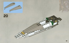 LEGO 7868 instructions page 39 – build guide