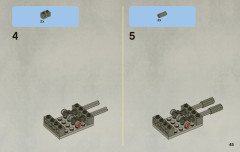 LEGO 7868 instructions page 45 – build guide