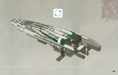 LEGO 7868 instructions page 49 – build guide