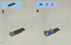 LEGO 7868 instructions page 6 – build guide