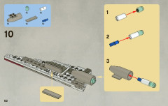LEGO 7868 instructions page 62 – build guide