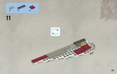 LEGO 7868 instructions page 63 – build guide