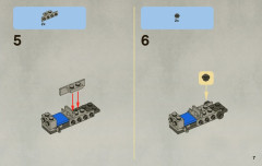 LEGO 7868 instructions page 7 – build guide