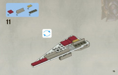 LEGO 7868 instructions page 75 – build guide