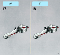 LEGO 7869 instructions page 13 – build guide