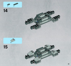 LEGO 7869 instructions page 23 – build guide
