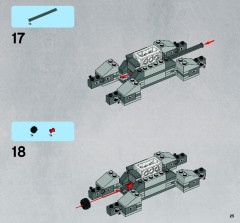 LEGO 7869 instructions page 25 – build guide
