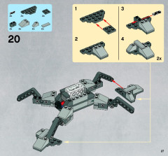 LEGO 7869 instructions page 27 – build guide