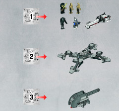 LEGO 7869 instructions page 3 – build guide