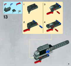 LEGO 7869 instructions page 39 – build guide