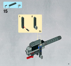 LEGO 7869 instructions page 41 – build guide