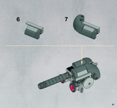 LEGO 7869 instructions page 47 – build guide