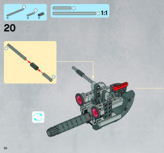 LEGO 7869 instructions page 50 – build guide