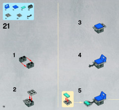 LEGO 7869 instructions page 52 – build guide