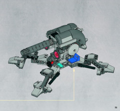 LEGO 7869 instructions page 53 – build guide