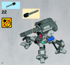 LEGO 7869 instructions page 54 – build guide