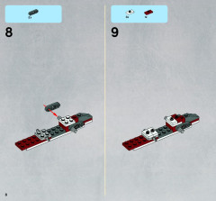 LEGO 7869 instructions page 8 – build guide