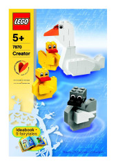 LEGO 7870 instructions page 1 – build guide
