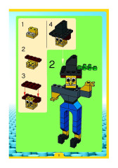 LEGO 7870 instructions page 11 – build guide