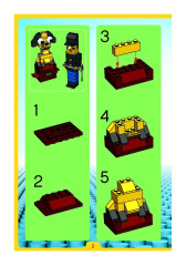 LEGO 7870 instructions page 2 – build guide