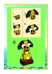 LEGO 7870 instructions page 3 – build guide