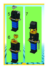 LEGO 7870 instructions page 6 – build guide