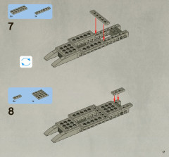 LEGO 7877 instructions page 17 – build guide