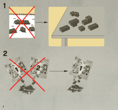 LEGO 7877 instructions page 2 – build guide