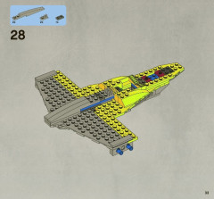 LEGO 7877 instructions page 33 – build guide