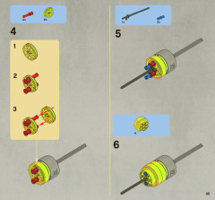LEGO 7877 instructions page 45 – build guide