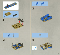 LEGO 7877 instructions page 5 – build guide