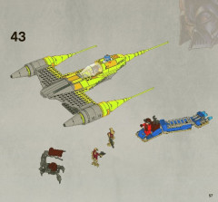 LEGO 7877 instructions page 57 – build guide