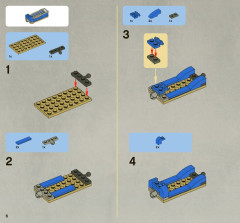 LEGO 7877 instructions page 6 – build guide